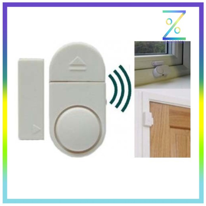 Alarm Pintu Rumah Anti Maling - LL-9805 - White