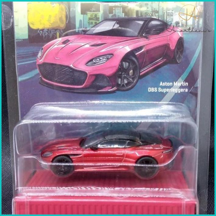 Ac - Tarmac Works 1/64 Aston Martin Dbs Superleggera Red Metallic Diecast S