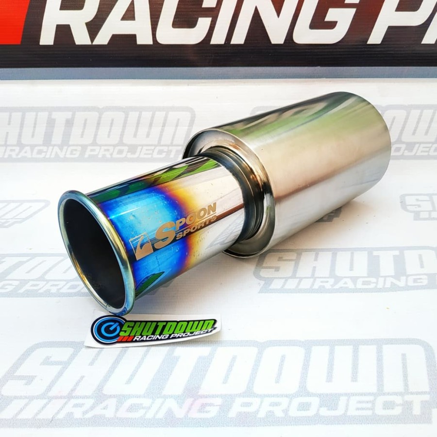 Termurah Knalpot Mobil Merk SPOON BurnTip AVANZA- XENIA- LUXIO- BRIO- JAZZ- FUTURA