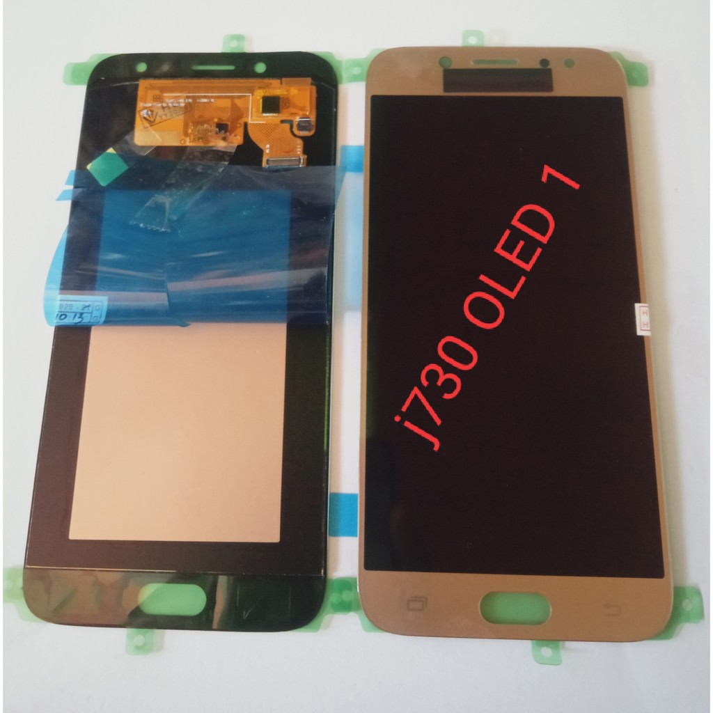 LCD SAMSUNG J7 PRO/J730 OLED 1 FULLSET TOUCHSCREEN KONTRAS PRES SISI