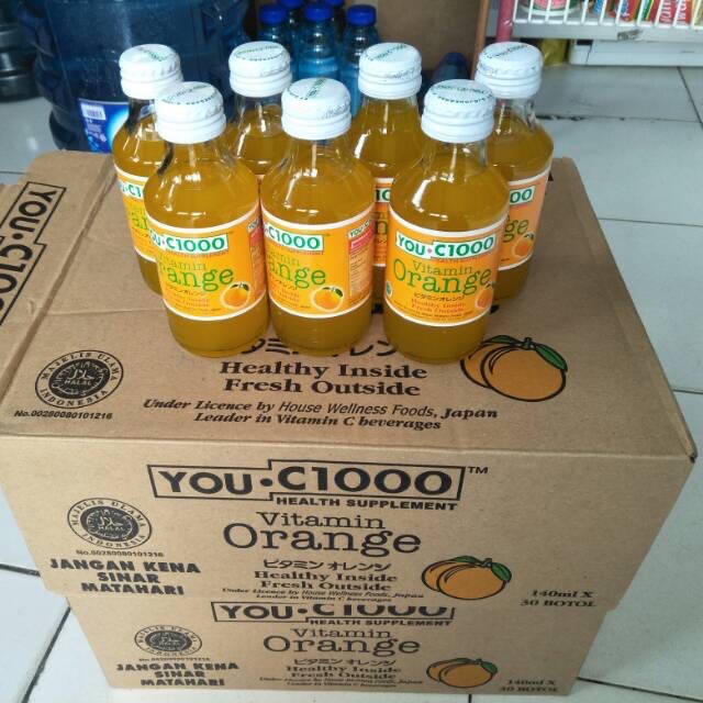 {HALAL} You C 1000 Orange Minuman Kesehatan Vitamin C Rasa Jeruk