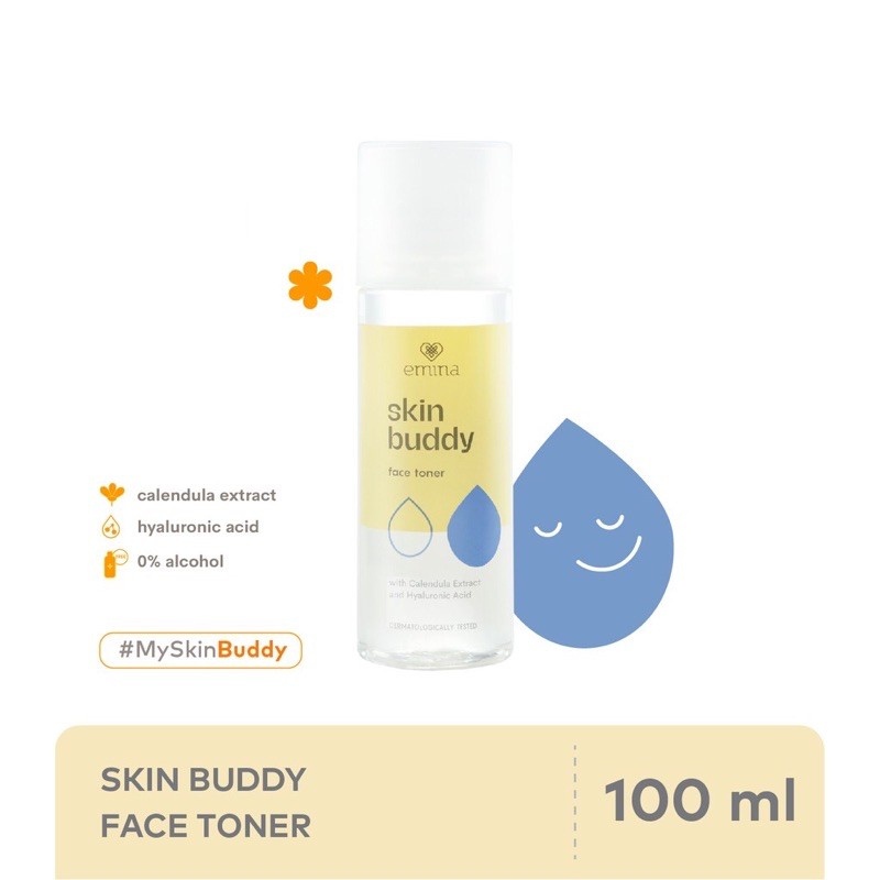 EMINA Skin Buddy Face Toner 100ml [ORIGINAL]