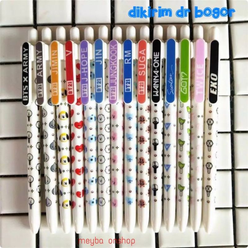 

Pulpen Mekanik Cetek KPOP Simple