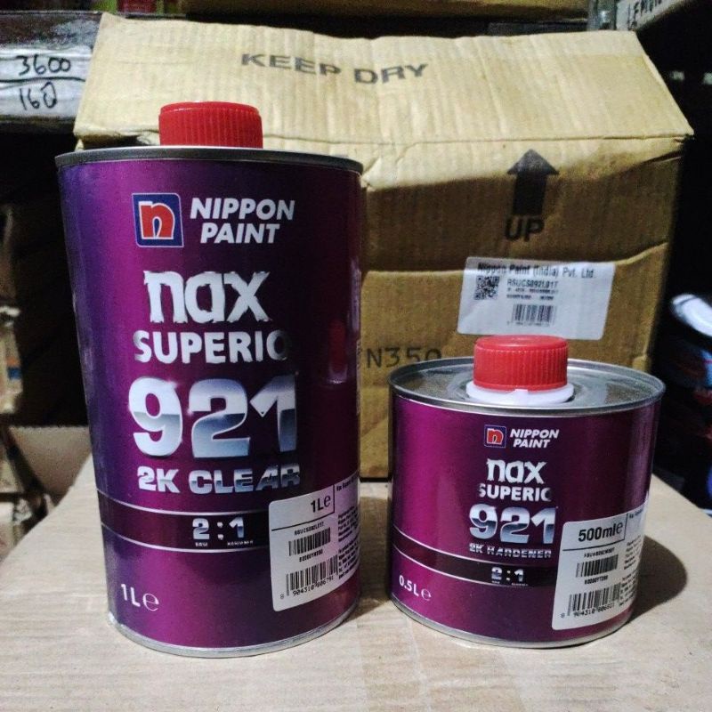 Clear Nax Superio Pu2k 921 Nippon paint  2:1