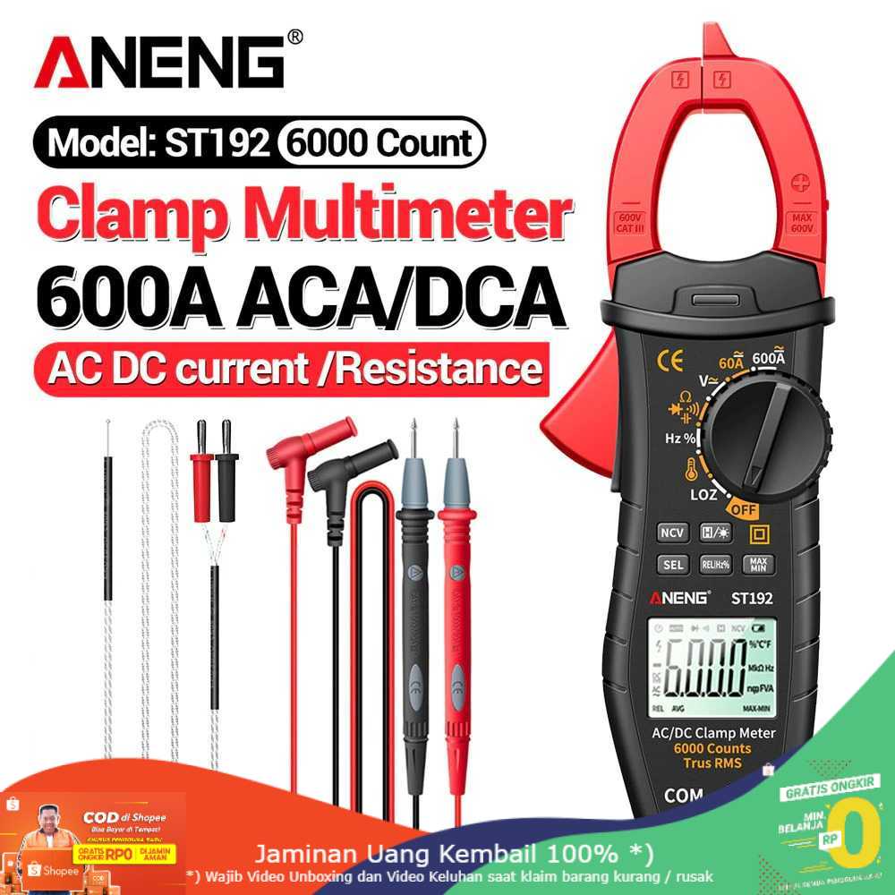 (BISA COD) RVOSTR ANENG Digital Multimeter Voltage Tester Clamp - ST192