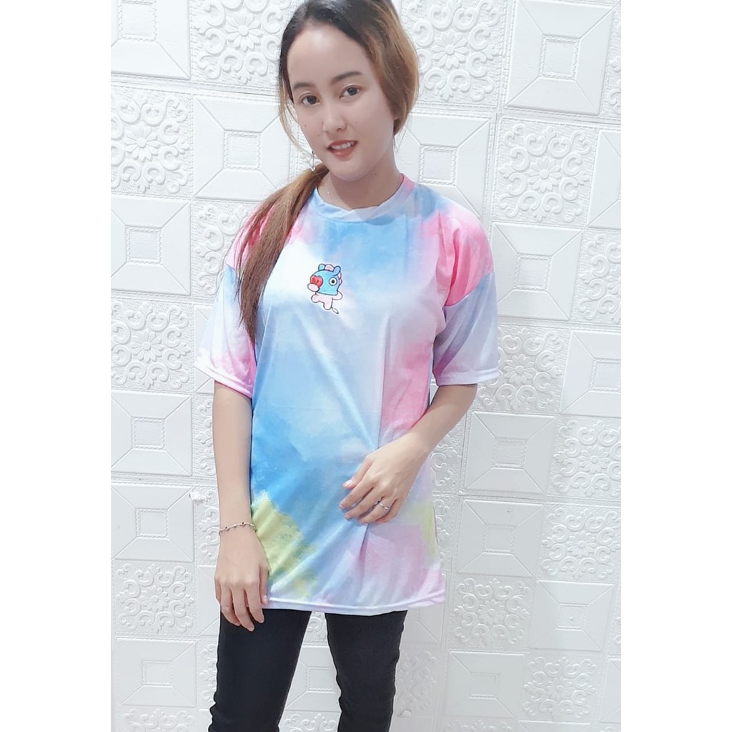 Tie Dye T-shirt / Kaos Lengan Pendek (Bordir)