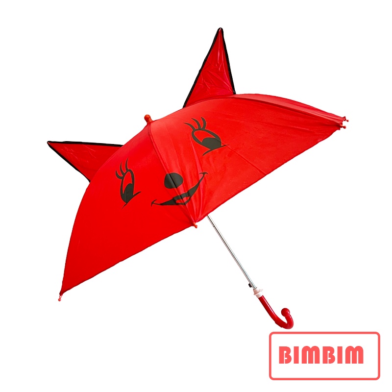 Payung Anak Kuping Motif Hewan Otomatis