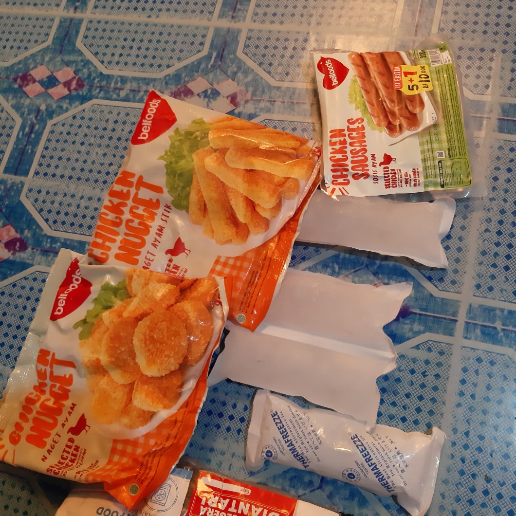 Tambahan Packing Ice Gel Dan Atau Aluminum Foil Agar Aman