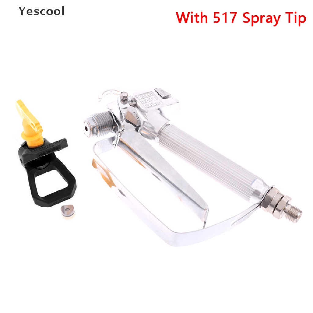 Yescool Pistol Spray Airless Dengan 519 Ujung Untuk TItan Wagner Paint Sprayers