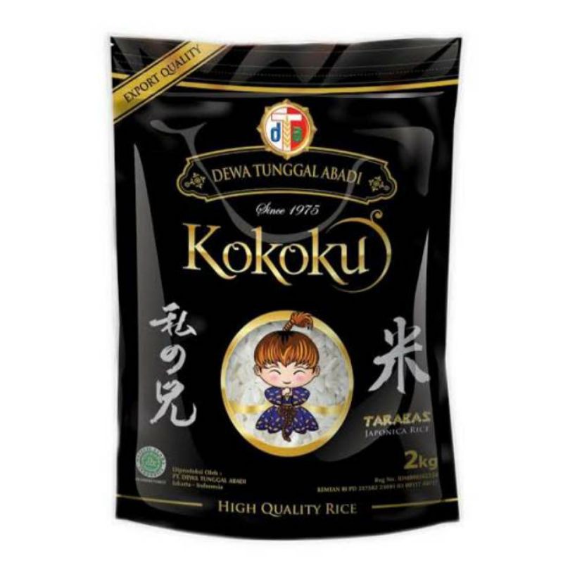 

Kokoku Japonica Rice Beras jepang 2kg