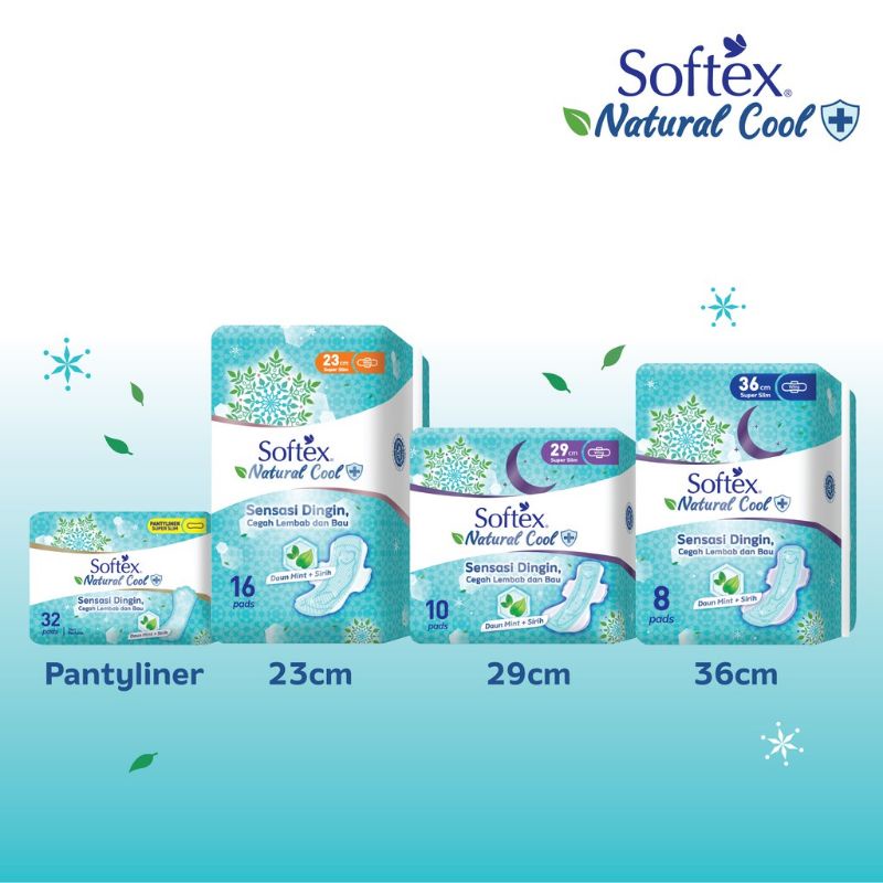 SOFTEX SUPER SLIM NATURAL COOL