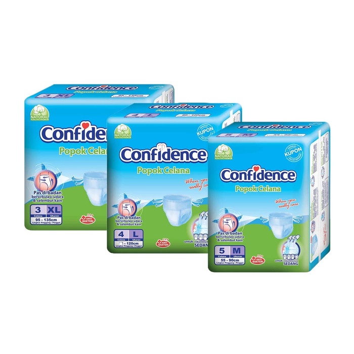 CONFIDENCE Adult Pants Popok Celana Dewasa - L 4