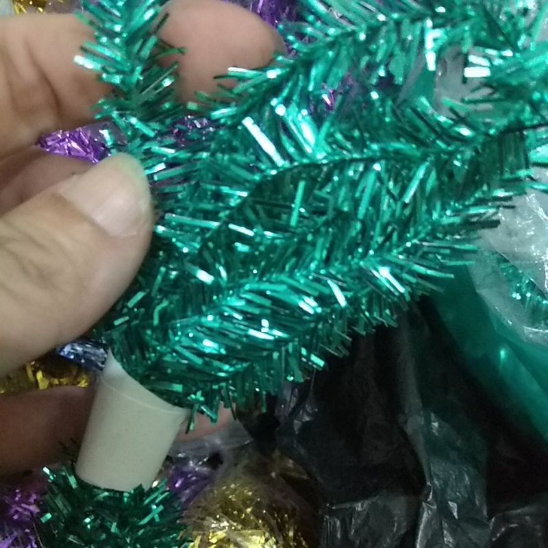 slinger kecil 1.4 cm  metalik hiasan natal