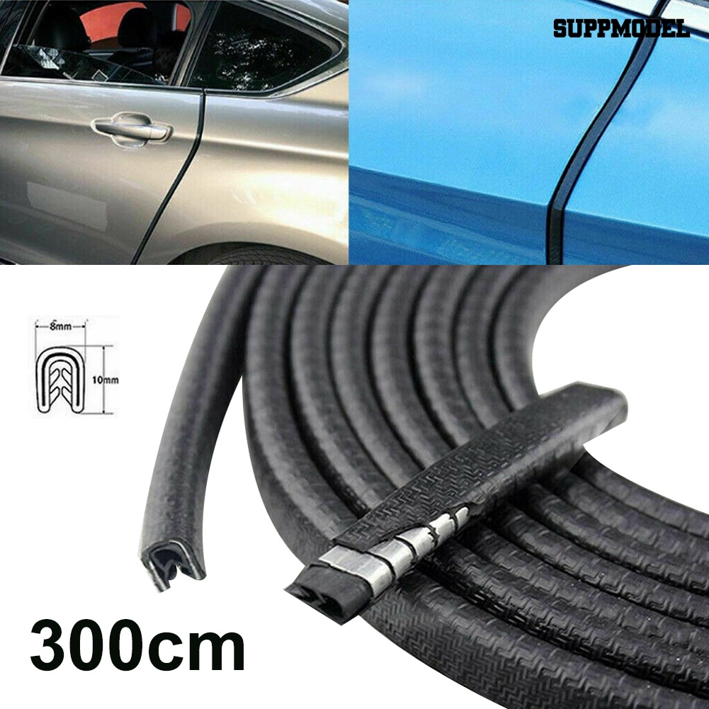 Sl Strip Pelindung Pinggiran Pintu Mobil Universal 300cm Anti Tabrakan