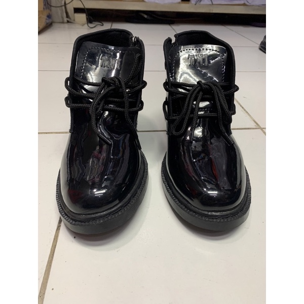 Sepatu PDH tali MENGKILAP Sepatu Dinas TNI AD Polri SEPATU DINAS PERHUBUNGAN