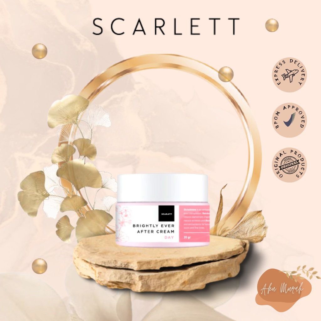 ✨ AKU MURAH ✨SCARLETT CREAM WAJAH