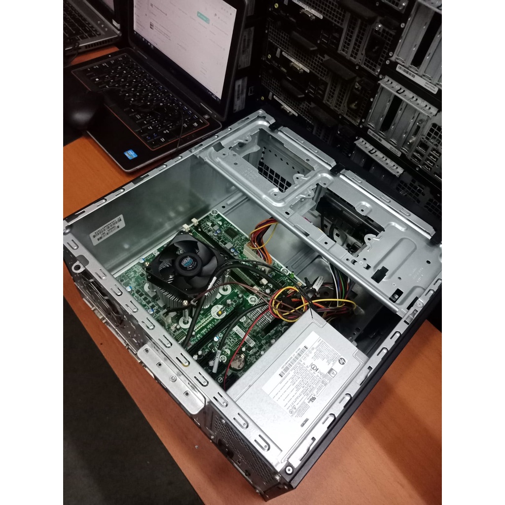 Pc hp mini tower core i5-4570 3.20ghz 4gb/500 wins 10 pro siap pakai murah meriah