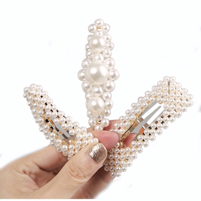 Jepit Jepitan Rambut Mutiara Korea Hair Clip Mutiara Pearl Korea
