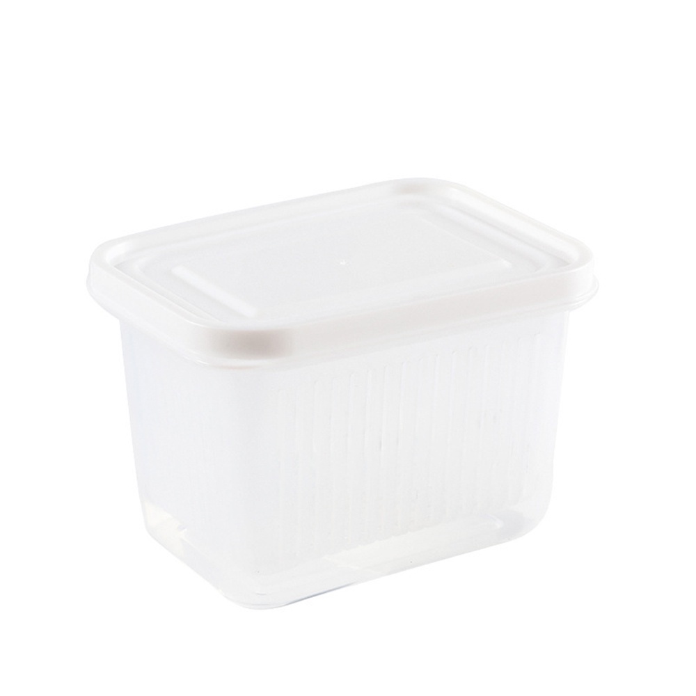 New Double-layer Fresh-keeping Drain Storage Box | Home Kitchen Vegetable and Fruit Basket