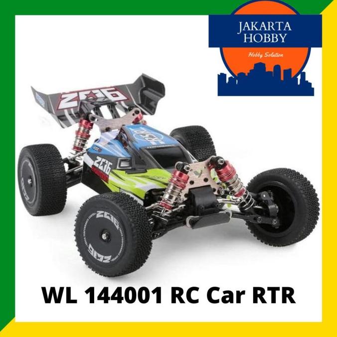 WL 144001 RC Car Buggy 1/14 4WD 60km/h Metal Chassis RTR