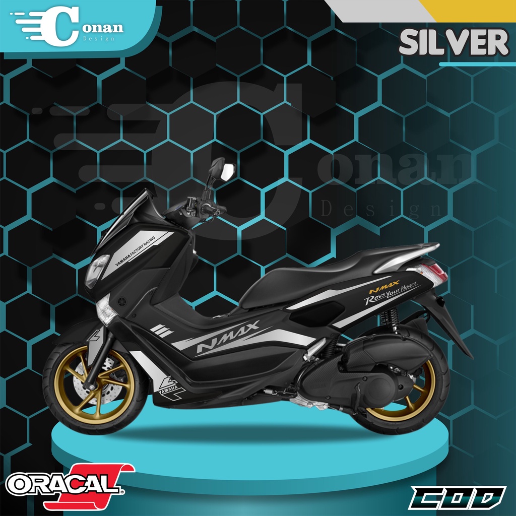 Aksesoris Motor Nmax Cutting Sticker Nmax Stiker Motor Nmax Striping Nmax 2019 All Nmax - NMxGS10