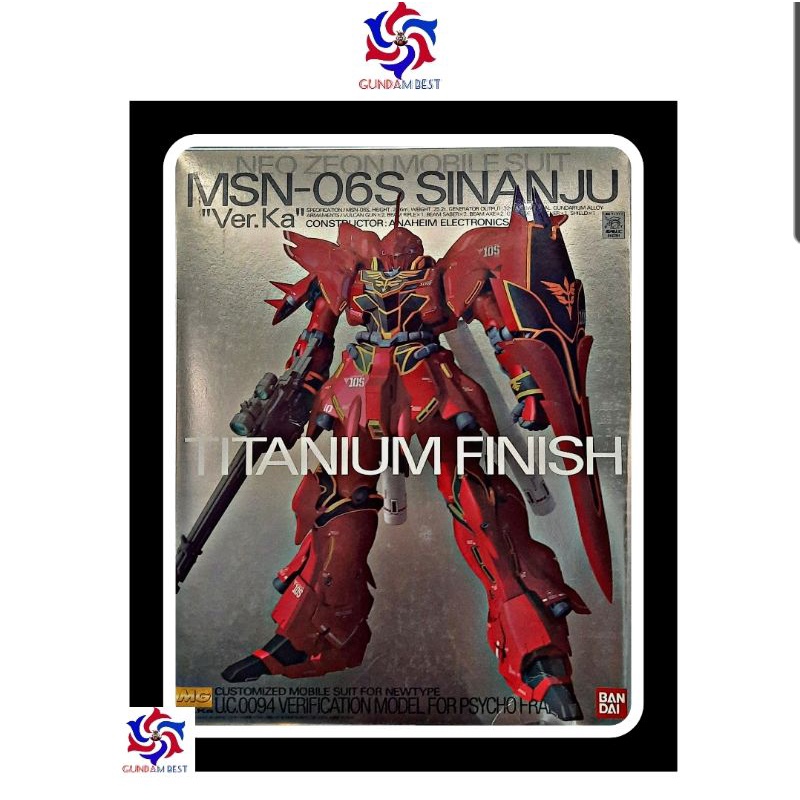 MG Sinanju Titanium Finish