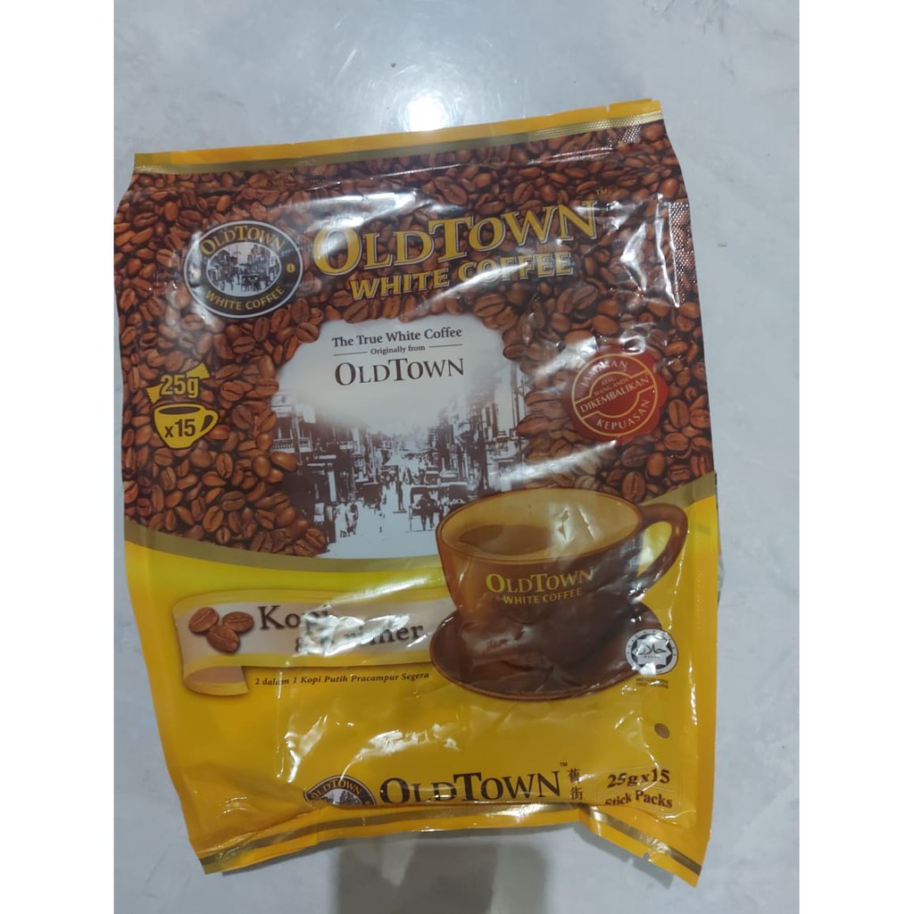 

Old town white coffee 2 in 1 coffee & creamer 15s x 25gr kopi oldtown