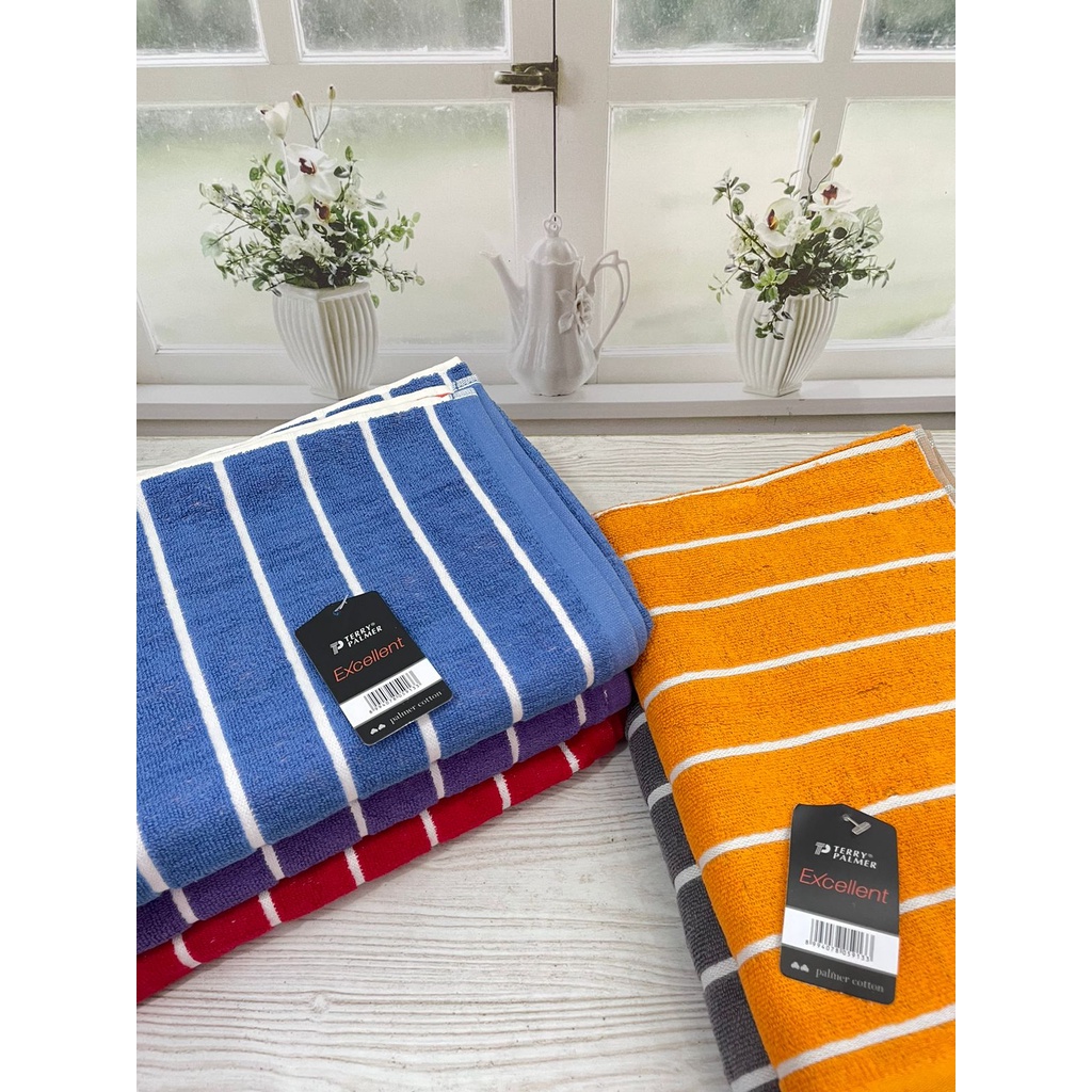 RC Terry Palmer Handuk Mandi Dewasa Excellent Salur Ukuran Jumbo 70x140 cm