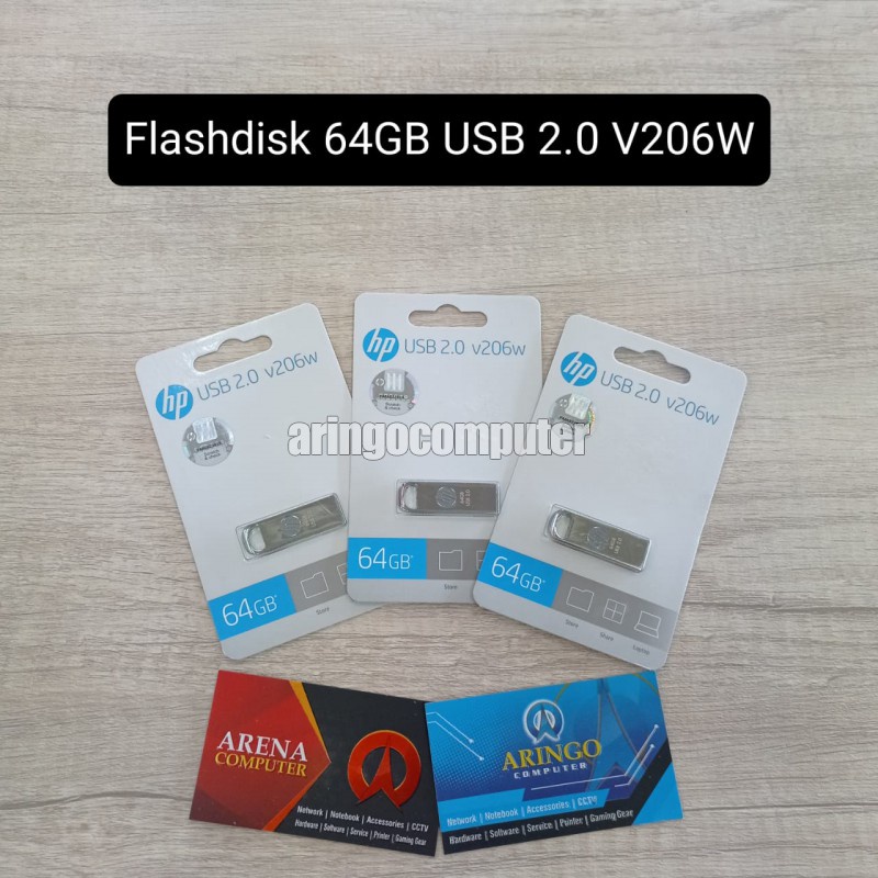 Flashdisk HP 64GB USB 2.0 V206W