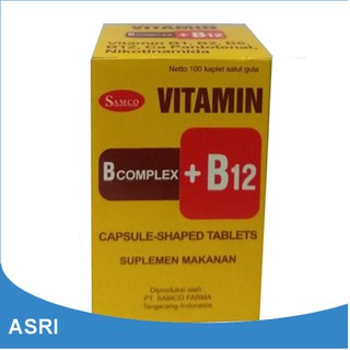 Jual Samco Vitamin B Complex + B12 Indonesia|Shopee Indonesia