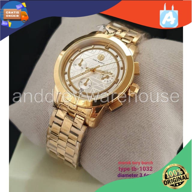 JAM TANGAN WANITA TORY BURCH QUARTZ ORIGINAL