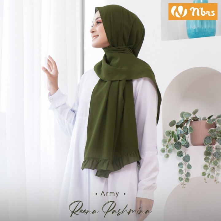 BISA COD - Jilbab Instan Hijab Instant Pastan REENA PASHMINA Pastan Nibras Sanna Babydoll