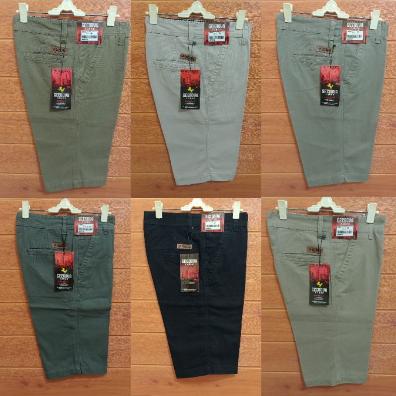 Celana Pendek Pria Dewasa Katun Chino Cowok Premium Distro