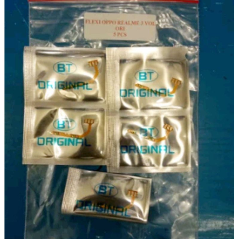 FLEXIBEL FLEXIBLE FLEKSIBEL OPPO REALME 3 VOL VOLUME ORIGINAL