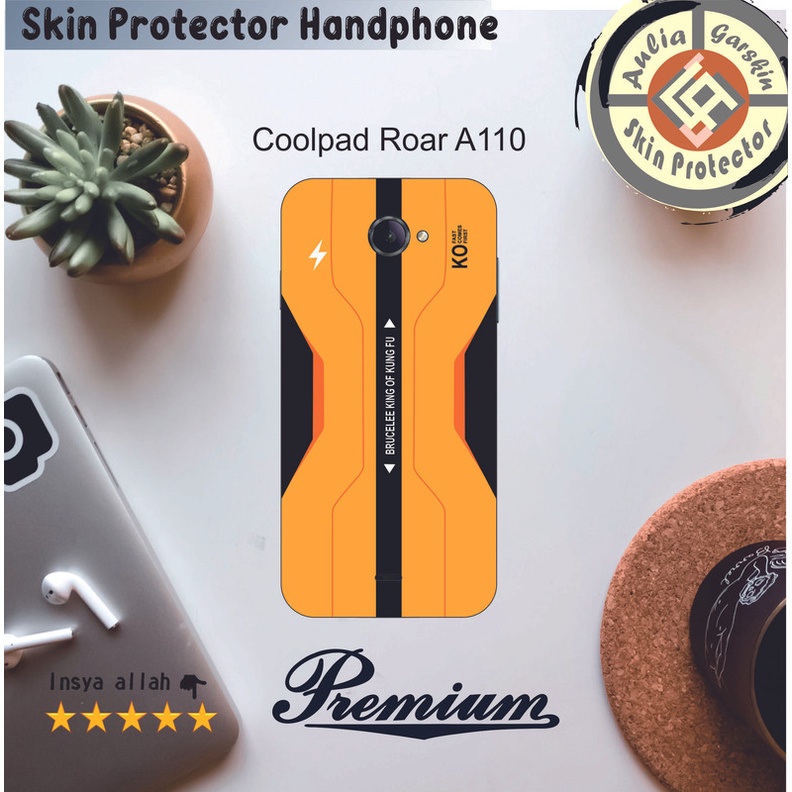 Dapat 2pcs Garskin HP Coolpad Roar A110  Motif YY - Free Custom Motif Via Chat