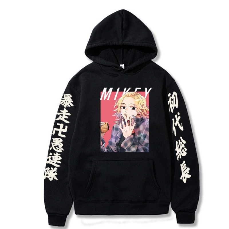 Hoodie Sweater Anime Tokyo Revengers Cosplay Mikey Manjiro