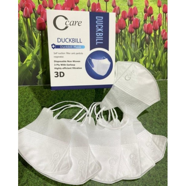 ORIGINAL DUCKBILL MASKER 3ply / Mask / KUALITAS TERBAIK / MASKER DUCKBILL EMBOST CCARE  ISI 50PC