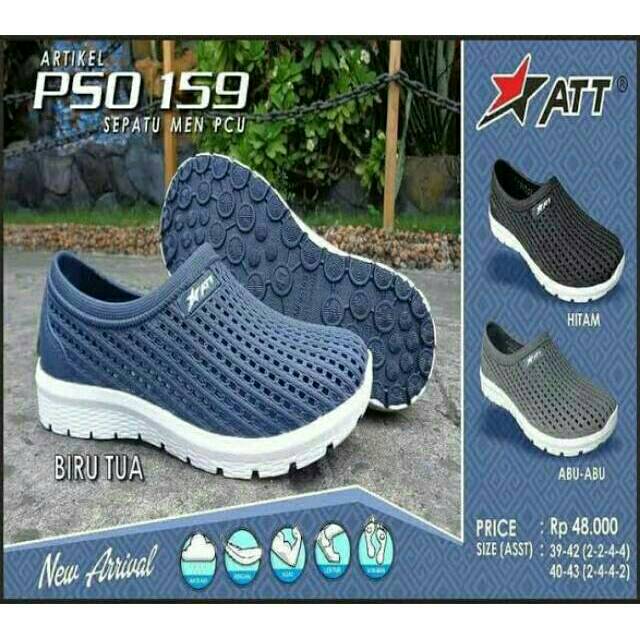 (COD) Sepatu Santai Slip On Santai Pria ATT PSO 159