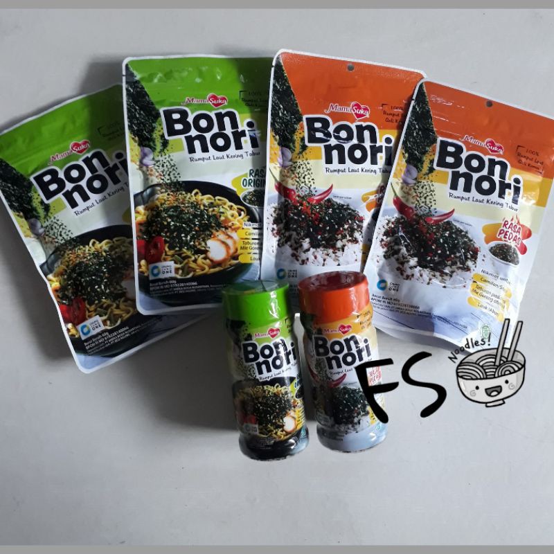 Bon Nori Mamasuka 30 & 60 gram Original Pedas