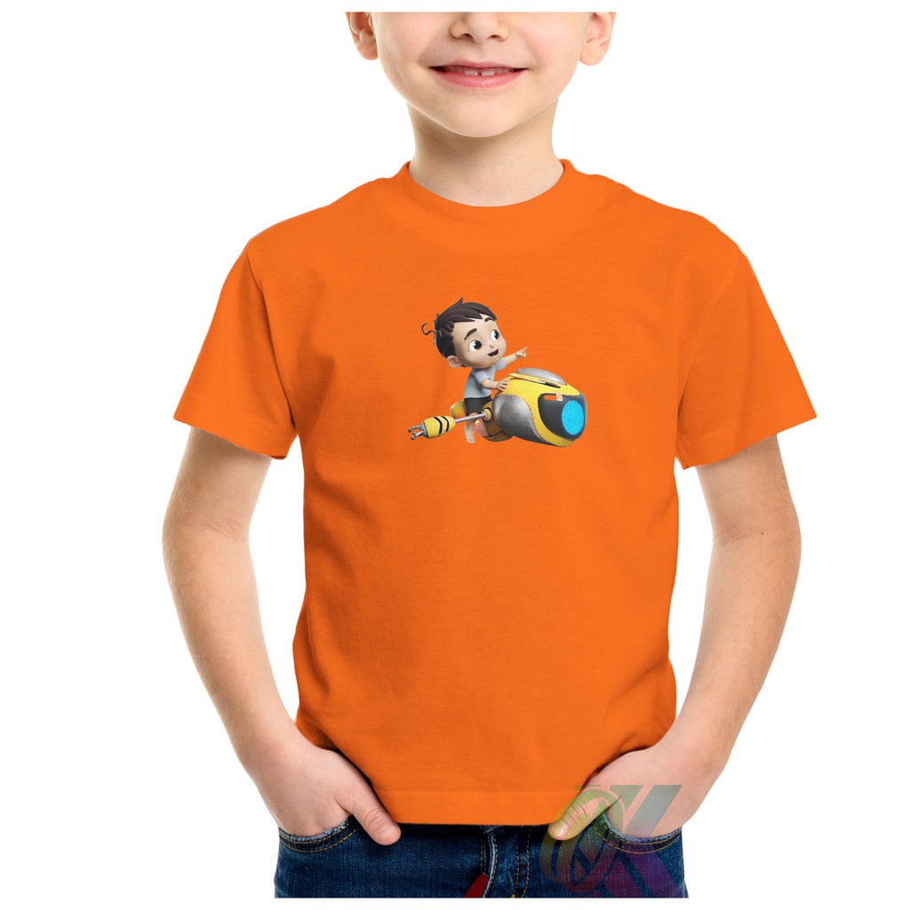 BAJU ANAK RIKO THE SERIES / KAOS ANAK SABLON / PAKAIN ANAK LAKI LAKI / RIKO DAN QIIO