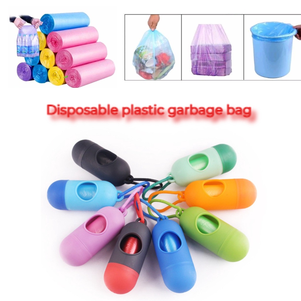 Trend-Case Kapsul Dispenser Portable Holder Popok Kantong Plastik Sampah - Kantong Saja