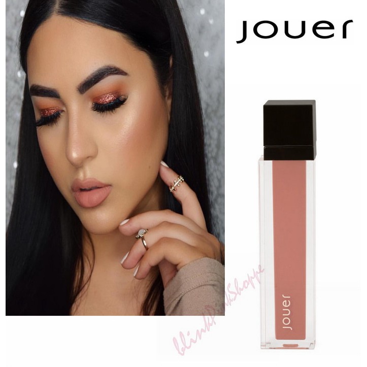 JOUER LONGWEAR LIP CREME LIQUID LIPSTICK IN CREME BRULEE  FULL SIZE