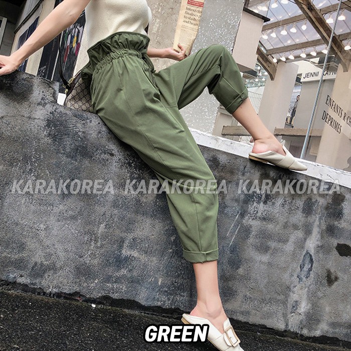 KARAKOREA 855 Beyonce Pants/Celana Panjang/Celana Roll / Celana Boyfriend Pants/Celana Korea