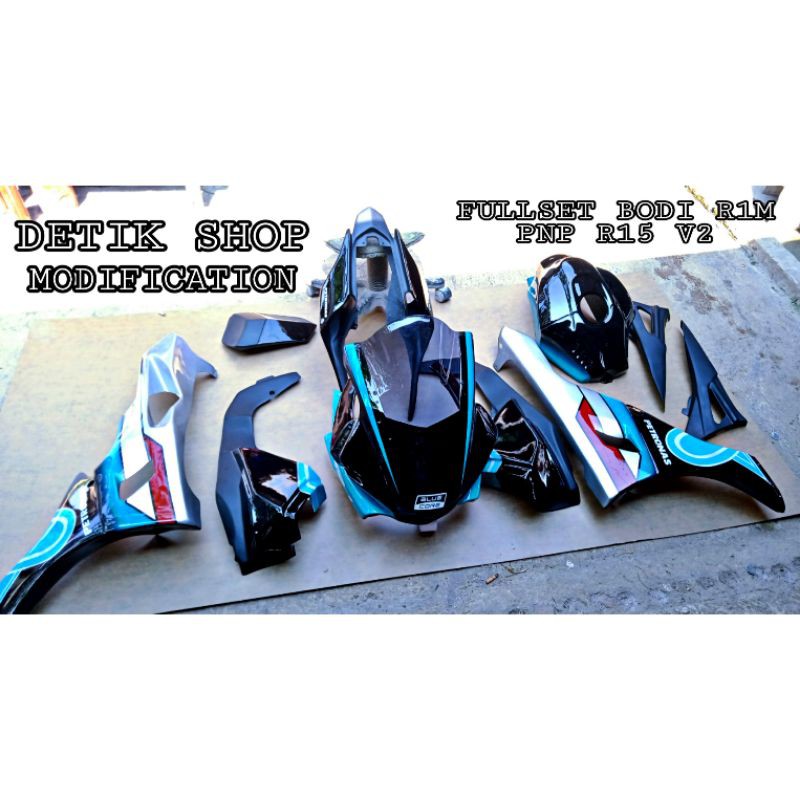 BODY R15V2 FULLSET BODI R15 V2 MODEL BODI R1M FULLSET BODI R1M HEADLAMP R1M FAIRING R1M BODI R1M