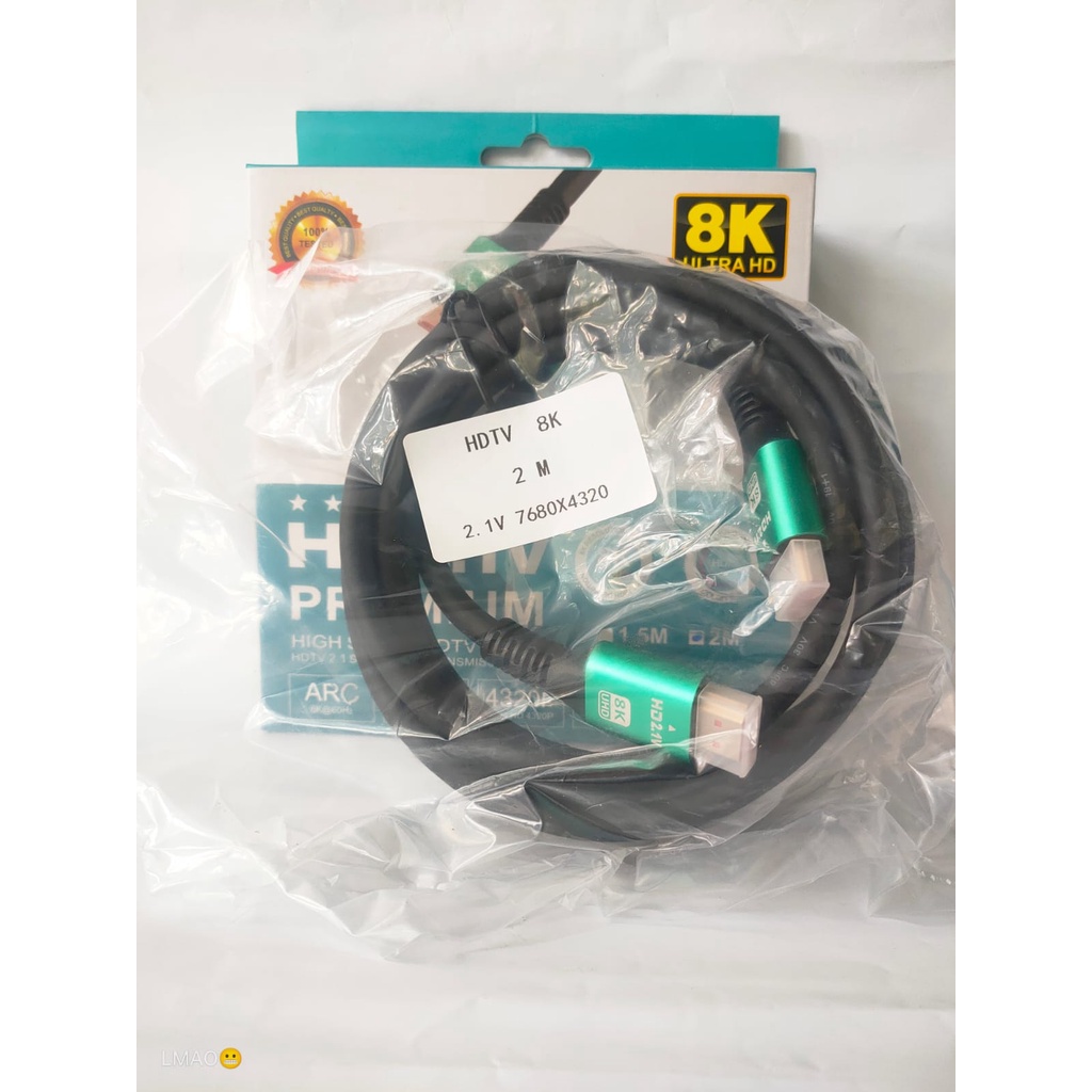 KABEL HDMI | VENTION HDMI 2.1V HIGH SPEED 8K ULTRA HD 2 MTR | MURAH