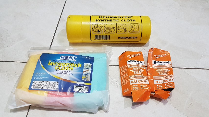 Kenmaster Kt03 Kanebo Microfiber Cloths Isi 3pcs Lap Microfiber Isi 3