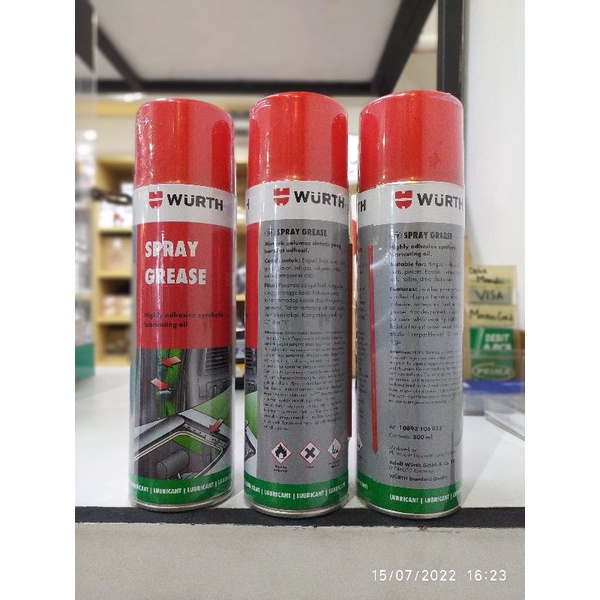 Spray Grease Wurth500ml