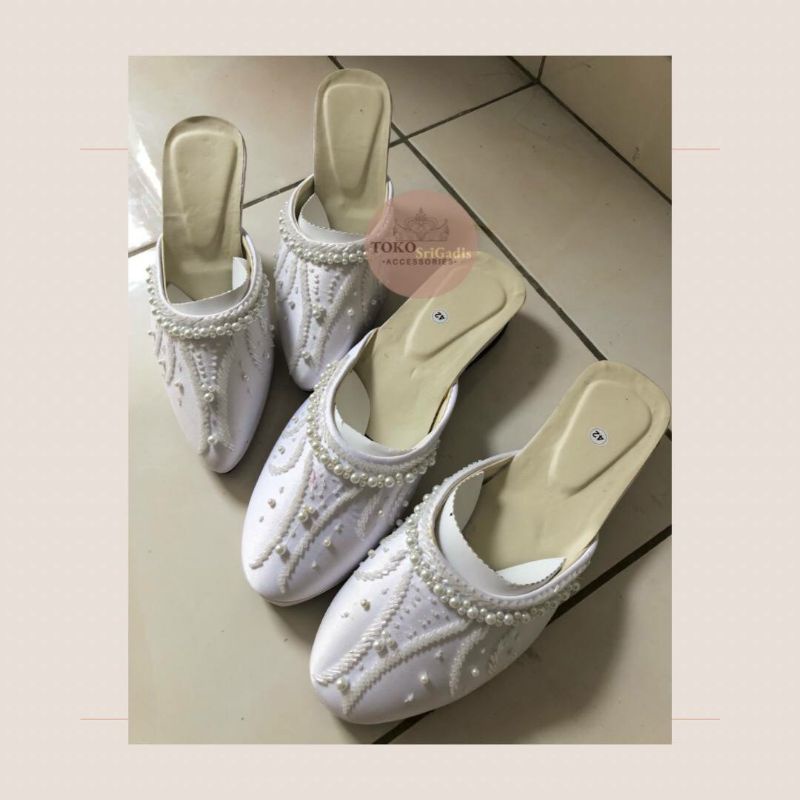 Selop Pengantin Payet