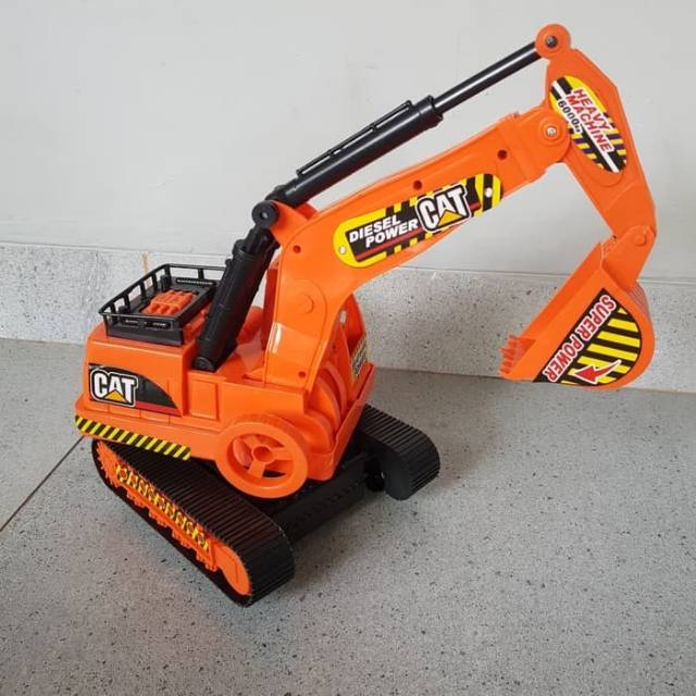 Mainan Mobil truk beko excavator besar edukasi anak