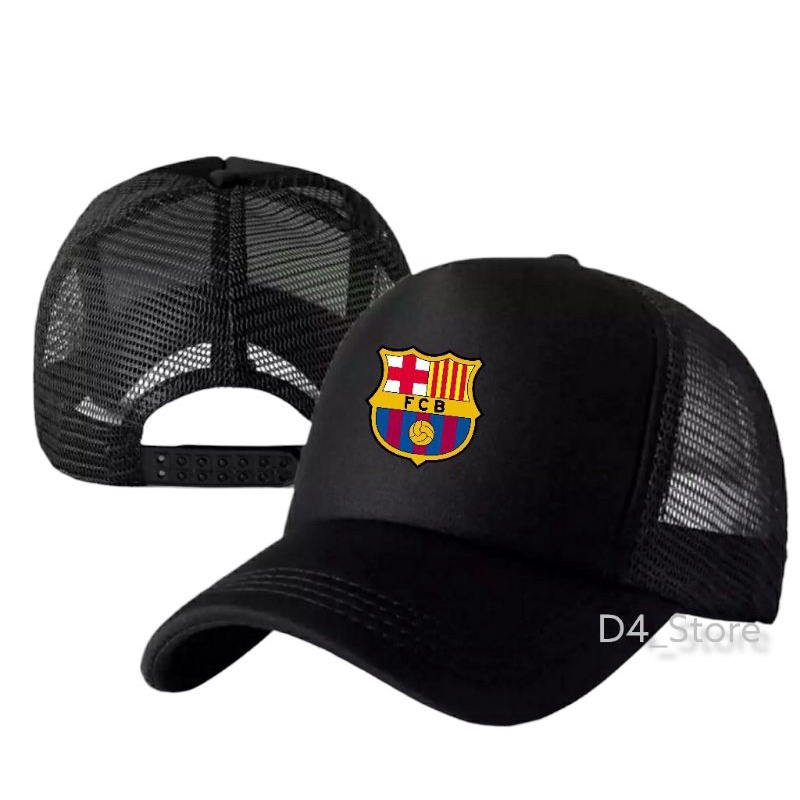 TOPI JARING LOGO BARCELONA
